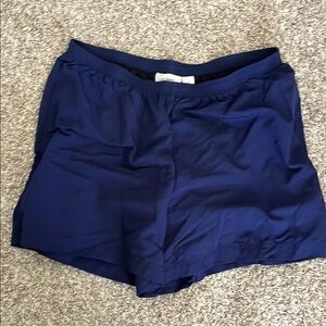 Women's Navy Blue Swim Shorts
